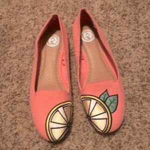 Cute Lemon Ballet Flats 🍋